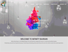 Tablet Screenshot of infinitybahrain.com